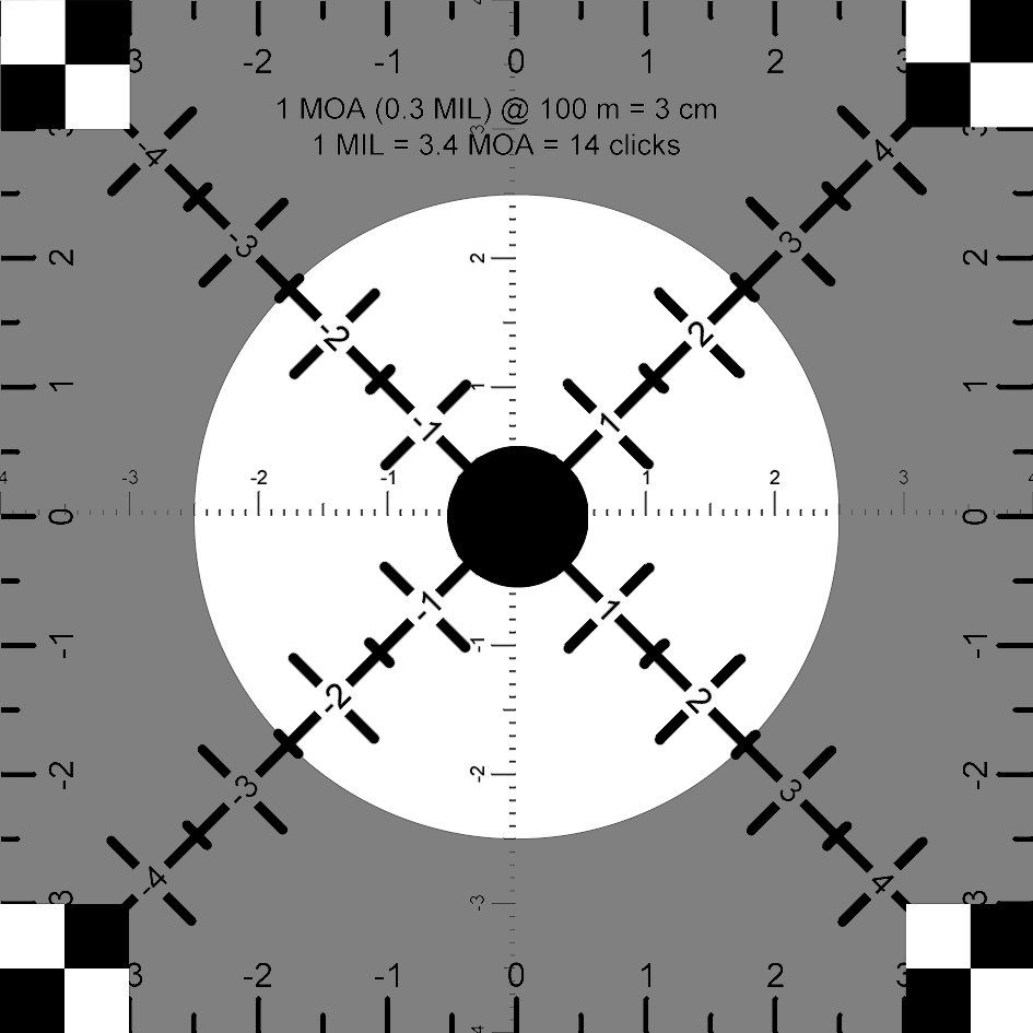 .22 Shooting Target Single - 8 cm - Large Dot - Checkerboards.jpg